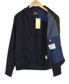 Blue Polyester Jacket