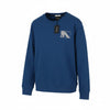 Blue Cotton Sweatshirt