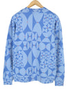 Blue Cotton Sweatshirt