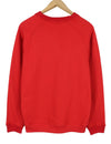 Red Cotton Sweatshirt