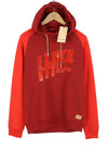 Red Cotton Hoodie