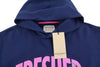 Blue Cotton Hoodie