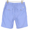 Blue Cotton Shorts