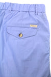 Blue Cotton Shorts