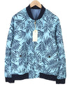 Blue Polyester Jacket