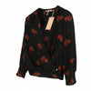Black Polyester Blouse