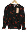 Black Polyester Blouse