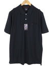 Blue Cotton Polos