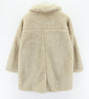 Beige Polyester Coat