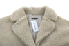 Beige Polyester Coat