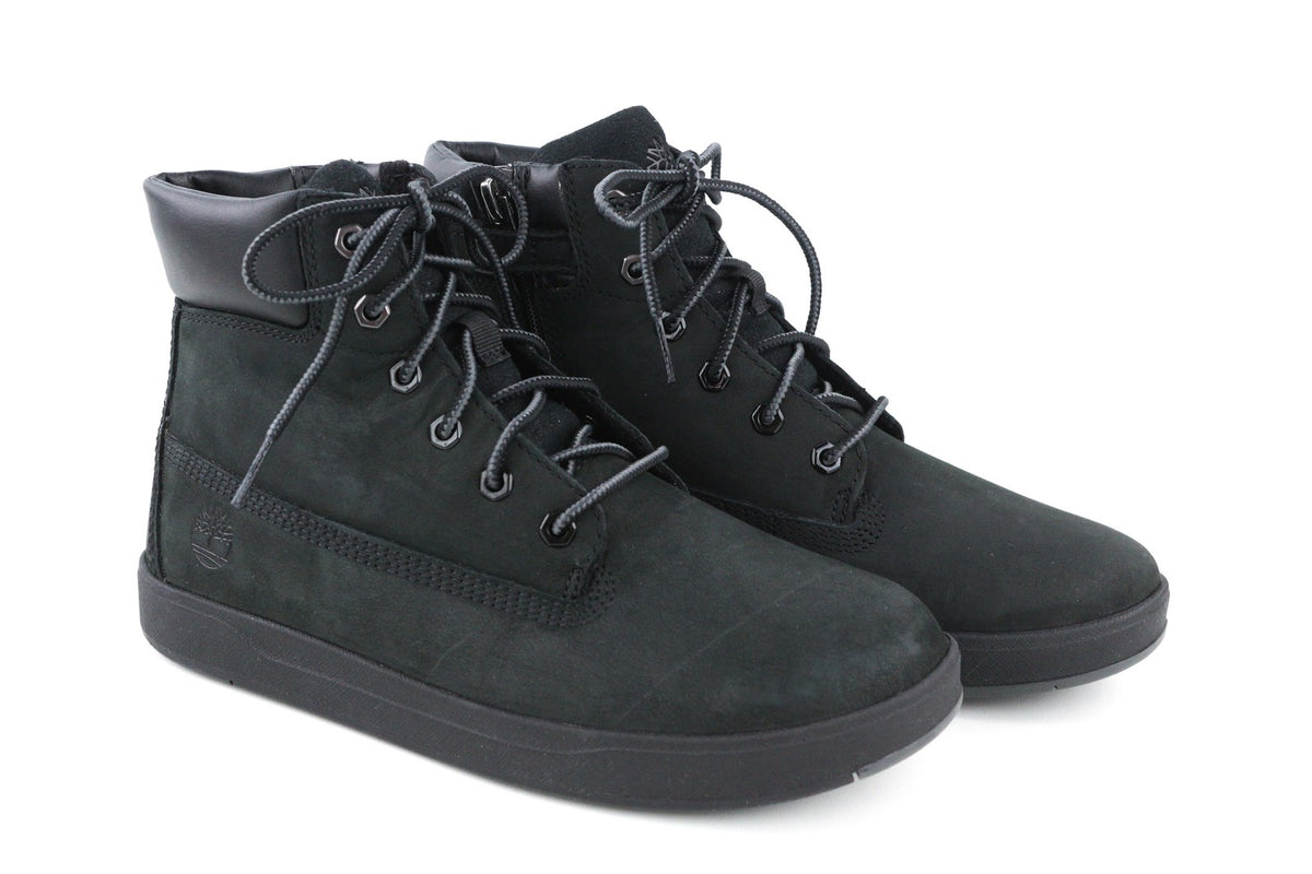 Schwarze Lederschuhe