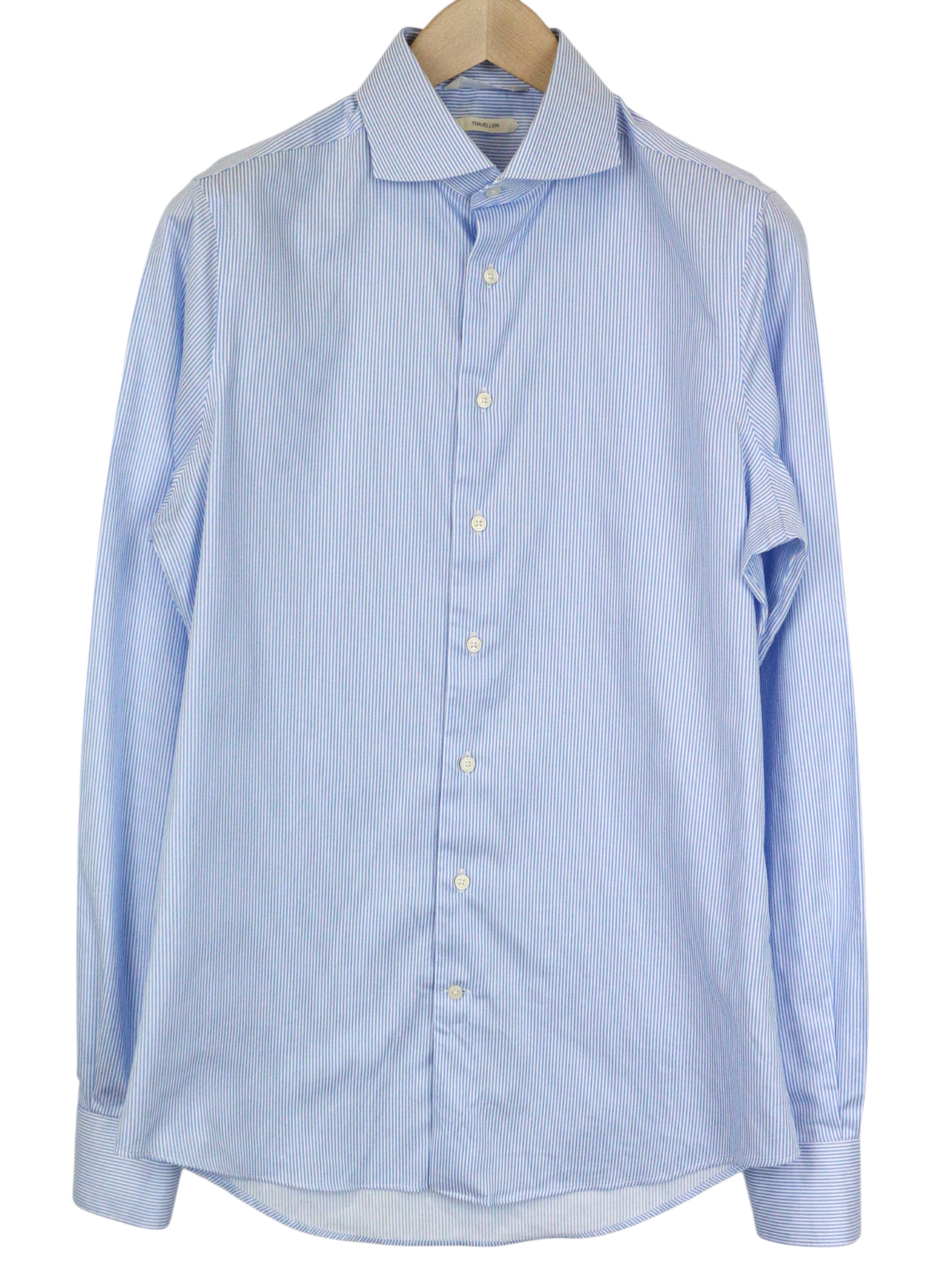 Blaues Twill-Hemd