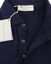 Blue Cotton Polos