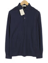 Blue Cotton Polos