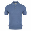 Blue Cotton Polos