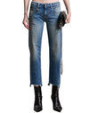 Jeans Boy Straight W Rips