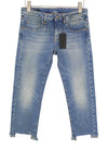 Jeans Boy Straight W Rips