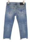 Jeans Boy Straight W Rips