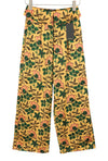 Multicoloured Polyester Trousers