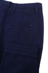 Blue Cotton Trousers