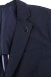 Blue Cotton Blazer
