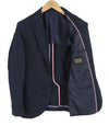 Blue Cotton Blazer