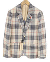 Beige Polyester Blazer