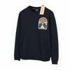 Blue Cotton Sweatshirt