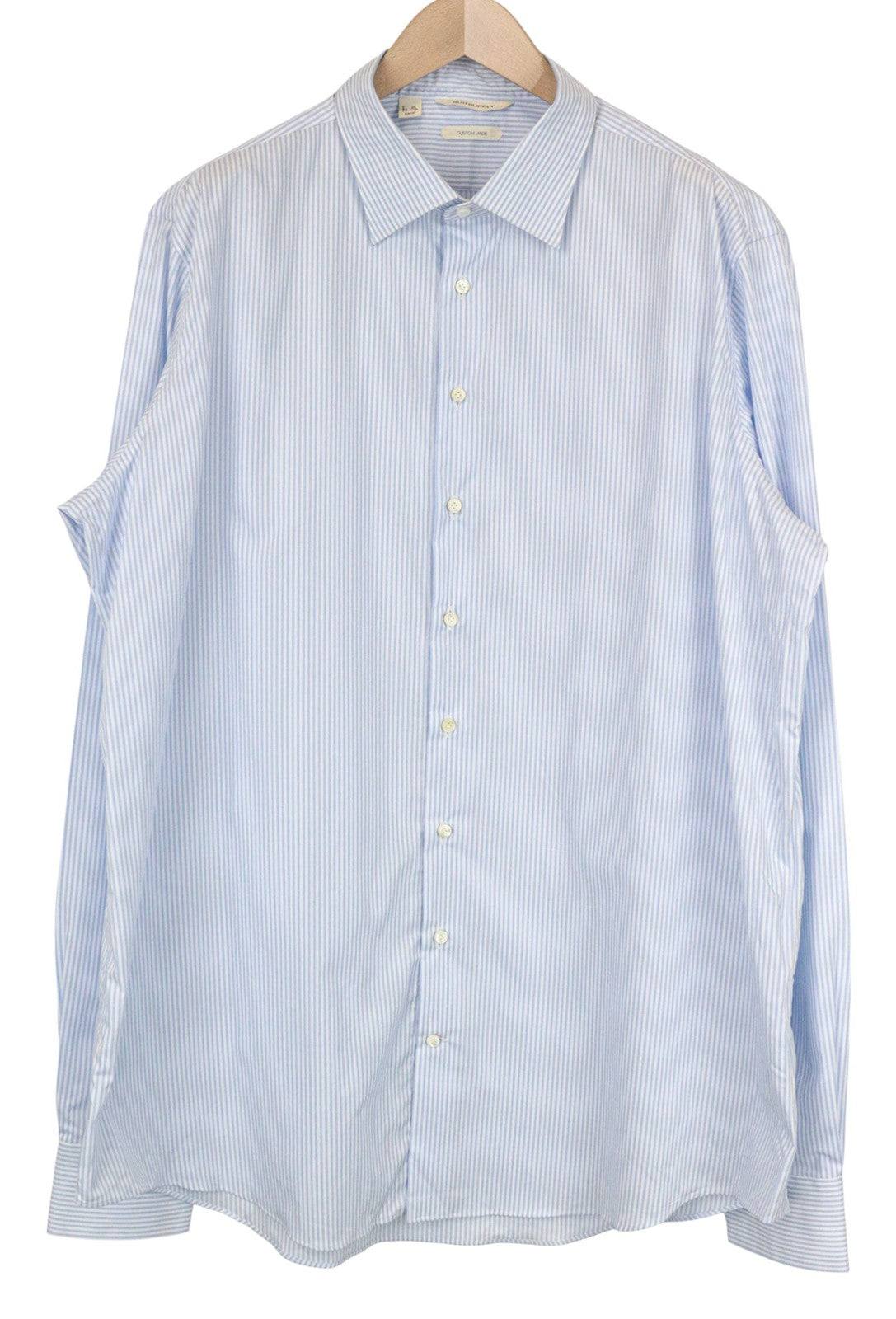 Blaues Twill-Hemd