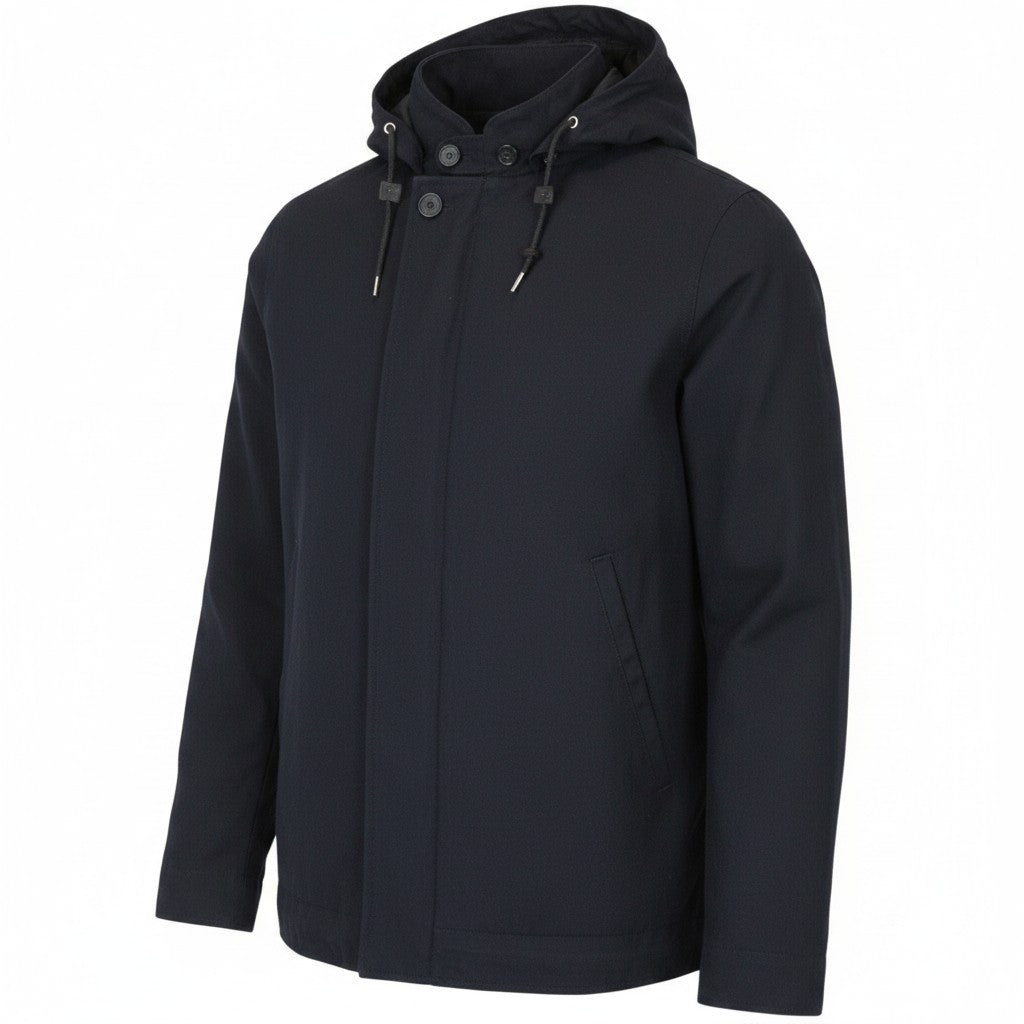 Marineblaue Twilljacke