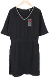 Black Polyester Dress