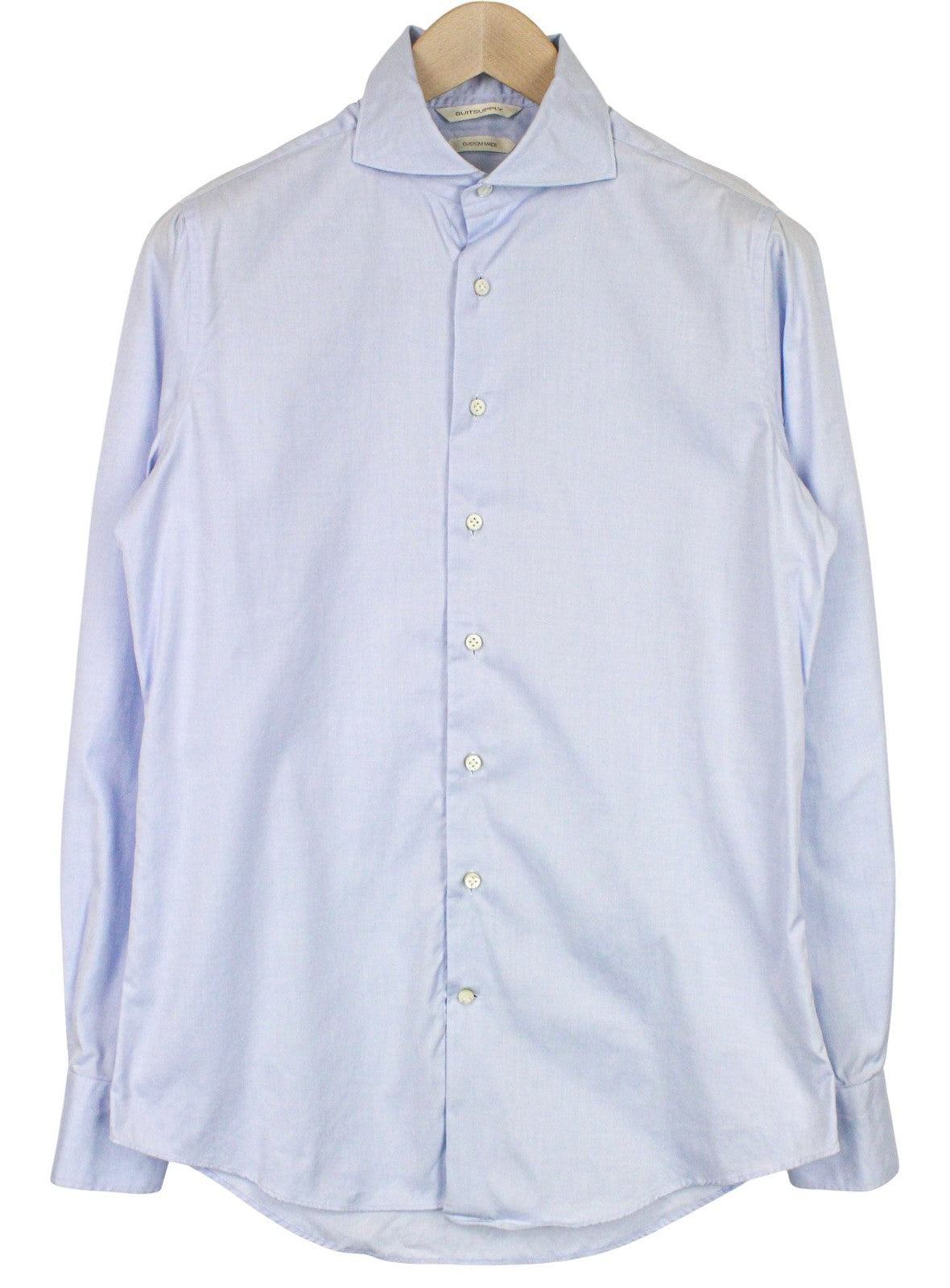 Blaues Twill-Hemd