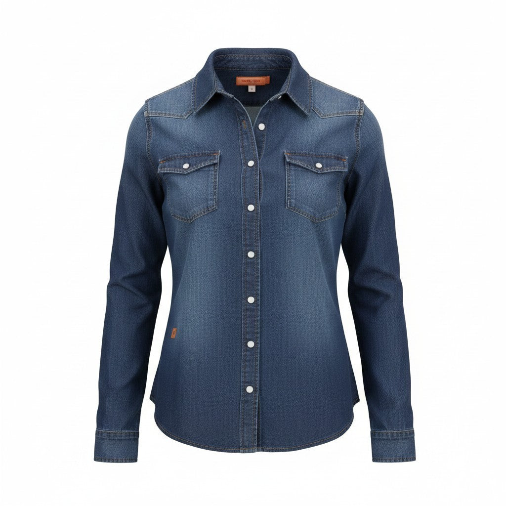 Blue Denim Shirt