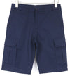 Blue Twill Shorts