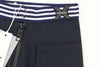 Blue Nylon Trousers