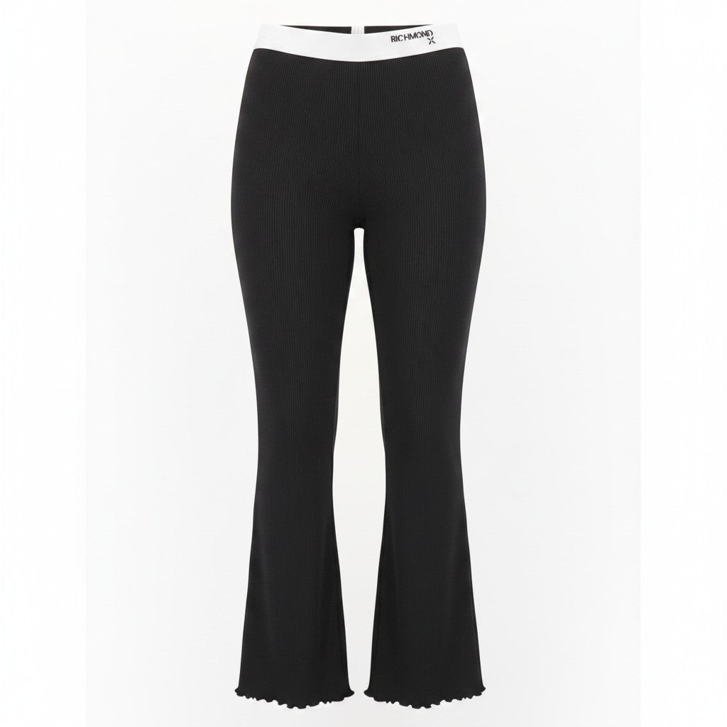 Schwarze Polyesterhose