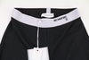 Black Polyester Trousers