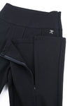 Black Viscose Trousers