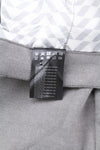 Grey Polyester Trousers