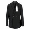 Black Polyester Blazer