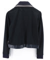 Black Polyester Sweatshirt