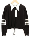 Back Viscose Sweatshirt