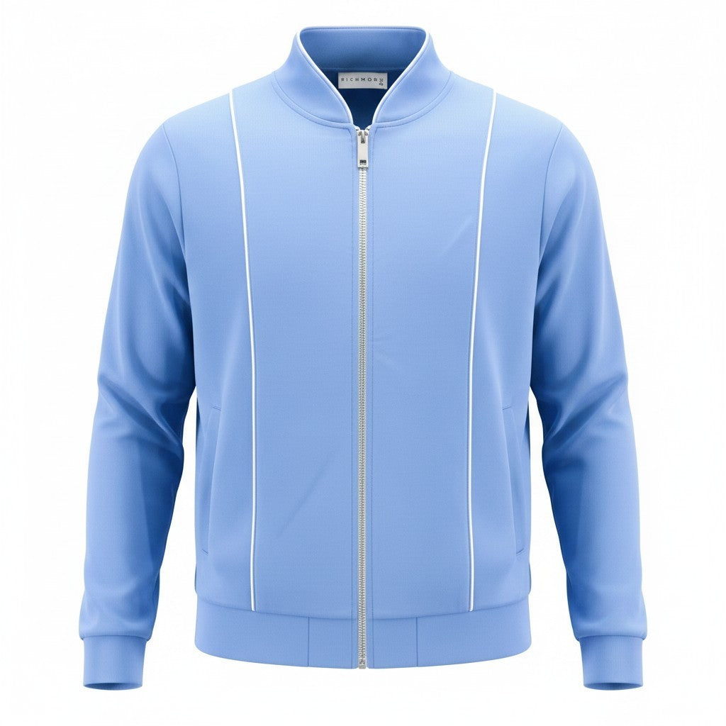 Blaues Sweatshirt aus Polyester