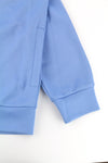 Blue Polyester Sweatshirt