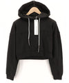 Black Cotton Sweatshirt