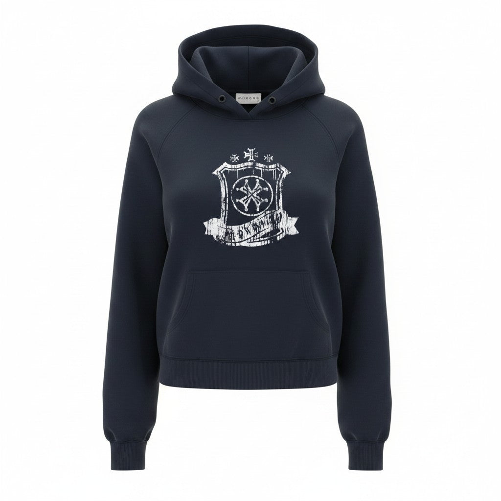 Blaues Sweatshirt aus Polyester