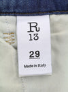 Jeans Triple Pleat