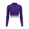 Purple Viscose Sweatshirt
