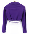 Purple Viscose Sweatshirt