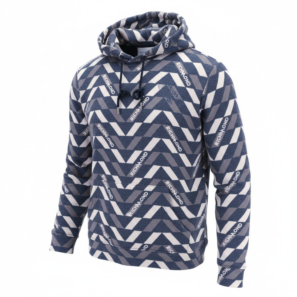 Blaues Sweatshirt aus Polyester